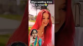 When wedding dress is ruined 😭 shortstrendingkdrama entertainment greenscreenfunny celebrties [upl. by Budwig449]