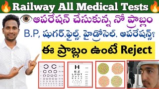 🔥 Railway All Exams Complete Medical Tests StepbyStep Process Complete Details II Dont Miss It II [upl. by Nanci]