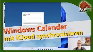 Windows Kalender mit iCloud synchronisieren  ZweiFaktor [upl. by Pietra]