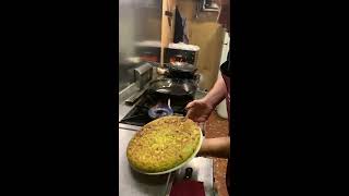 Making Tortilla at Bar Nestor in San Sebastian [upl. by Consalve]