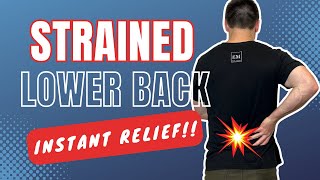 Lower Back Pain Stretches and Exercises  Pulled Lower Back Muscle  QUICK RELIEF [upl. by Keen]