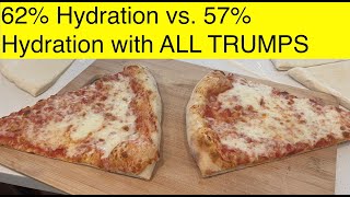 57 Hydration vs 62 Hydration with All Trumps Flour [upl. by Muirhead]