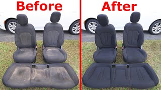 How To Super Clean Cloth and Leather Seats [upl. by Morena]