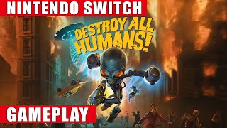 Destroy All Humans Nintendo Switch Gameplay [upl. by Justinian]