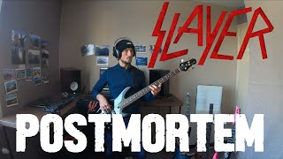 Slayer  Postmortem  Bass cover [upl. by Tybi]