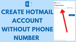 How to Create Hotmail Account Without Phone Number  Hotmail Sign Up 2021 [upl. by Ysteb]