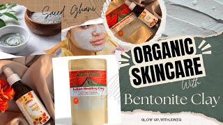 Organic Skincare  Bentonite Clay  Saeed Ghani Rose water [upl. by Ylrbmik]