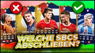 WELCHE SBC LOHNT SICH❓95 ARDA GÜLER 94 VAN DE VEN 93 POSH 95 XAVI 96 GARNACHO amp mehr  FC 24 [upl. by Helli483]