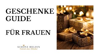 Geschenke Guide 2023 Die besten Geschenkideen für Frauen [upl. by Aleka]