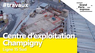 Le centre dexploitation Champigny  construction du PCC et du SMR [upl. by Wylma]