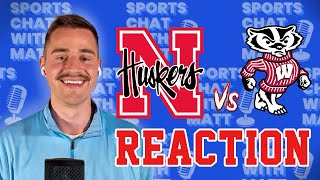 THIS IS GREG GARDS BEST TEAM  Wisconsin vs Nebraska Basketball REACTION [upl. by Razaele]