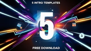 FREE Video Intro Templates No copyright link in description trending template copyrightfree [upl. by Joseph]