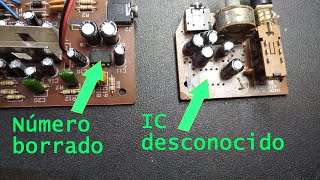 Cómo encontrar circuitos integrados de audio desconocidos [upl. by Middleton]