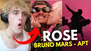 ROSÉ amp Bruno Mars  APT Official Music Video  REACTION [upl. by Manvil]