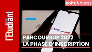 Parcoursup 2022  Que faire pendant la phase dinscription [upl. by Amliv687]