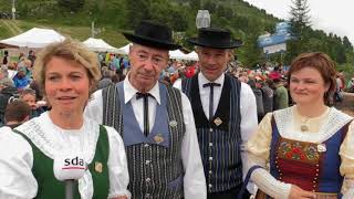 Alphornfestival auf 2200 Metern Höhe in Nendaz [upl. by Betta183]