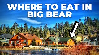 Best 5 Restaurants in Big Bear Lake That You Need To Visit [upl. by Lari156]