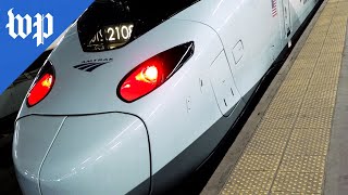 Go inside Amtrak’s new highspeed train [upl. by Leeanne]