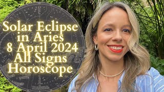 NEW MOON SOLAR ECLIPSE In ARIES 8 April 2024 All Signs Horoscope Ready or Not Here It Comes [upl. by Arteid]