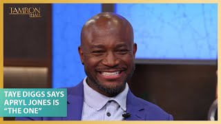 Taye Diggs Says Apryl Jones Is “The One” [upl. by Obelia]