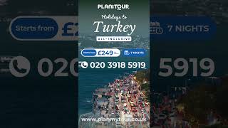 Turkey Holiday Package for Only £249 – AllInclusive Resort 2024planmytourofficial [upl. by An906]