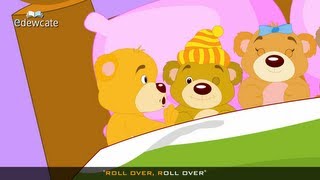 Edewcate english rhymes  Ten in the Bed Nursery Rhyme [upl. by Wyne]