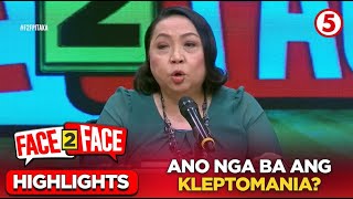 Ano nga ba ang kleptomania  Face 2 Face [upl. by Lareena]