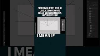 Storyboard Artist Douglas Lovelace shows How to draw a Perspective Grid [upl. by Nnaihs529]