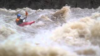 Nolichucky Flood Stage Kayaking [upl. by Nairod]