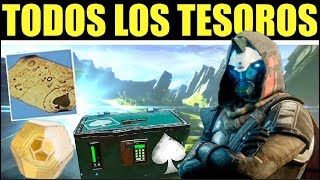 Destiny 2  Todos los Tesoros de Cayde en Io  Guía y Localización [upl. by Nnaacissej382]