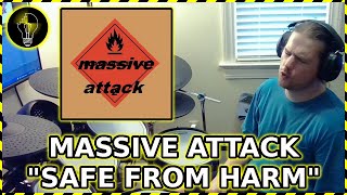 Massive Attack  quotSafe From Harmquot  live drum cover [upl. by Jaynes]