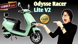 Odysse Racer Lite V2NON RTO  ELECTRIC SCOOTERMODEL RANGE 75150 KM [upl. by Pammy719]