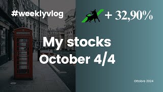 I Miei INVESTIMENTI  Link Bonus Trading212 My stock portfolio 3th week october 2024 weeklyvlog [upl. by Sybil]