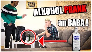 ALKOHOL PRANK an ARABISCHEN VATER😱🤛 RIP  JamooTv [upl. by Bettine]