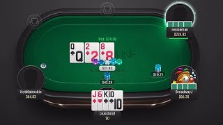 How To Crush 6 Max BetOnline Poker – Massive All In [upl. by Pol]