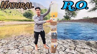 Natural Water Filter System  Crazy xyz experiment  पानी साफ करने का देशी तरीका CrazyXYZ [upl. by Lou]