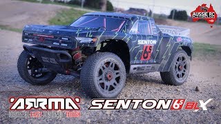 ARRMA SENTON 6S BLX  Battle Hardened [upl. by Arihsay]