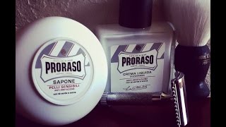 ProRaso Sensitiveskin Shaving Soap white [upl. by Amado]