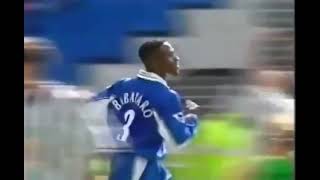 Celestine Babayaro  Chelsea  Goals  Flip Celebrations [upl. by Wyatan]