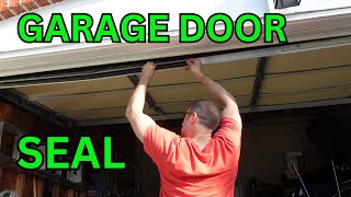 Replace Bottom Seal  Garage Door [upl. by Tamar]