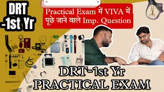 Important VIVA Questions Can be asked in DRT 1st yr Practical Exam [upl. by Enaamuj]