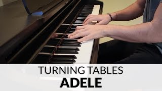 Turning Tables  Adele  Piano Cover  Sheet Music [upl. by Nnairrek]