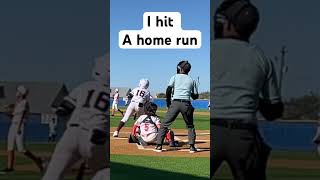 I hit a home run baseball [upl. by Ataliah]