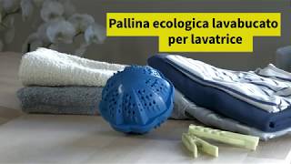 Pallina ecologica lava bucato per lavatrice [upl. by Mahsih]