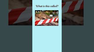 Can you name these Crowd and Traffic Control tools dailyenglish learnenglish vocabulary shorts [upl. by Ayt]