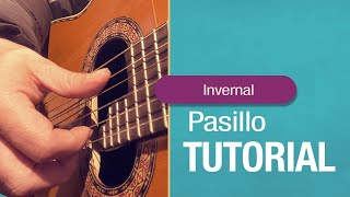 GUITARRA PASILLO TUTORIAL INVERNAL [upl. by Earl]