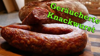 Knackwurst selber machen YBBQ [upl. by Ahtenek]