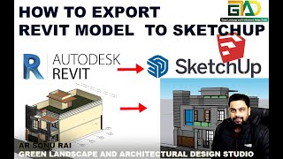 HOW TO EXPORT REVIT MODEL TO SKETCHUP REVIT TIPS AND TRICKS [upl. by Enaile728]