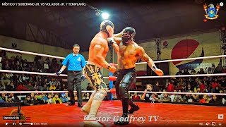 MÍSTICO Y SOBERANO JR VS VOLADOR JR Y TEMPLARIO [upl. by Peregrine]