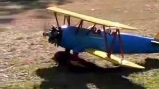 Stearman with Moki 250 nice sound [upl. by Giffy105]